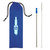 Stainless Steel Custom Straw w/ Travel Pouch - thumbnail 1