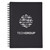 Rubberized Spiral Bound Custom Notebook - 5