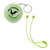 Silicone Custom Earbud & Sunglass Lanyard w/ Key Tag - thumbnail 4