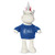 Plush Unicorn Stuffed Animal w/ Custom Shirt - 8.5