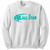 Gildan® Crewneck Logo Sweatshirt - White - thumbnail 1