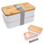 Stackable Promotional Bento Box w/ Utensils - thumbnail 8