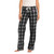 District Flannel Plaid Promotional Pant - Women's - thumbnail 2