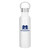 Recycled Stainless Steel Custom Water Bottle w/ Carry Handle - 28 oz.