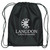 Antimicrobial Custom Drawstring Bag - 14"w x 18"h