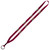 Polyester Custom Lanyards w/ Metal Crimp & Split Ring - .5