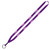 Polyester Custom Lanyards w/ Metal Crimp & Split Ring - .5