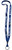 Cotton Knit Customized Lanyard w/ Metal Crimp & O-Ring- .5