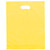 Die Cut Handle Frosted Promotional Plastic Bag - 12