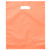 Die Cut Handle Frosted Promotional Plastic Bag - 12