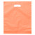 Translucent Frosted Die Cut Handle Custom Bag - 15