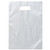 Die Cut Handle Frosted Promotional Plastic Bag - 9.5