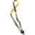 Reflective Polyester Custom Lanyard w/ O-Ring - .75