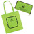 Zip-Up Folding Custom Tote Bags - 13.4