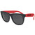 Rubberized Black Frame Custom Sunglasses - thumbnail 9