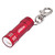 Mini Aluminum LED Promotional Flashlight w/Keychain - thumbnail 4
