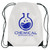 Budget Custom Drawstring Bag w/ Reinforced Corners - 14