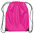 Budget Custom Drawstring Bag w/ Reinforced Corners - 14