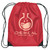 Budget Custom Drawstring Bag w/ Reinforced Corners - 14