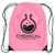 Budget Custom Drawstring Bag w/ Reinforced Corners - 14