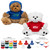 Plush Big Paw Teddy Bear w/ Custom Shirt - 6