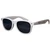 Rubberized Finish Fashion Logo Sunglasses - thumbnail 3