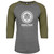 Next Level™ Tri-Blend 3/4-Sleeve Custom Raglan - Unisex - thumbnail 6