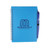 Spiral Bound Unlined Custom Notebook w/ Pen - 5.75