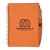 Spiral Bound Unlined Custom Notebook w/ Pen - 5.75