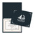 Linen Custom Logo Certificate Folder - 11.75