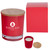 Scented Custom Soy Candle w/ Bamboo Lid - thumbnail 4