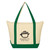 Folksy Cotton Custom Tote Bag - 19.5