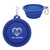 Collapsible Custom Logo Pet Bowl w/ Carabiner
