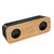 Chrome and Bamboo Promotional Wireless Speaker - thumbnail 1