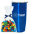 Lined Stainless Steel Logo Tumbler w/ M&M's™ Mug Stuffer
