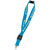 Breakaway Customized Lanyard w/ Metal Swivel Hook - 1