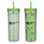 Color Changing Double Wall Promotional Tumbler w/Straw - 16 oz.