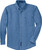 Port Authority® Long Sleeve Denim Logo Shirt - Tall - thumbnail 2