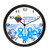 Economy Oversized Logo Wall Clock - 12"