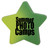 Die Cut Color Changing Custom Eraser - Star - thumbnail 1