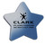Die Cut Color Changing Custom Eraser - Star - thumbnail 3