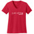Port & Company® V-Neck Custom T-Shirts - Women's - Dark Colors - thumbnail 1