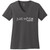 Port & Company® V-Neck Custom T-Shirts - Women's - Dark Colors - thumbnail 2