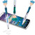 MopTopper Stethoscope Custom Stylus Pens w/ Screen Cleaner - thumbnail 1
