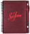 Metallic Textured Custom Notebook w/ Stylus Pen - 5