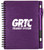 Metallic Textured Custom Notebook w/ Stylus Pen - 5