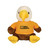 Plush Eagle Mascot Stuffed Animal w/ Custom Shirt - 6