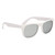White Rubberized Mirrored Custom Sunglasses w/ Colored Lenses - thumbnail 5
