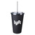 Matte Double Wall Custom Tumbler w/ Straw - 16 oz. - thumbnail 2