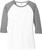 District Made Perfect Tri 3/4 Sleeve Custom T-Shirts - Women's - thumbnail 4